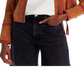 Blanknyc Faux Fur Collar Leather Jacket Brown