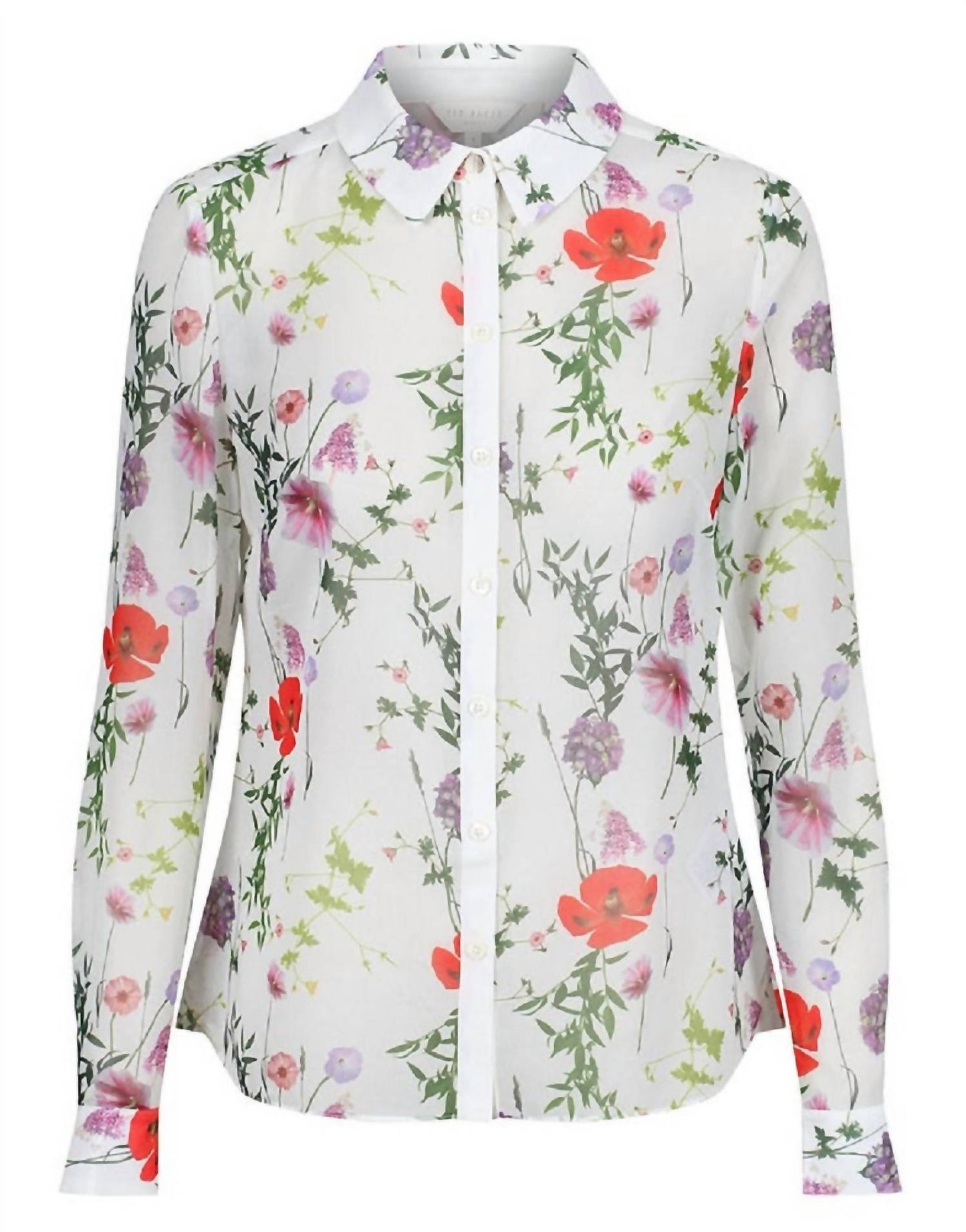 Ted Baker - Women's Hedgerow Shivany Sheer Floral Shirt
