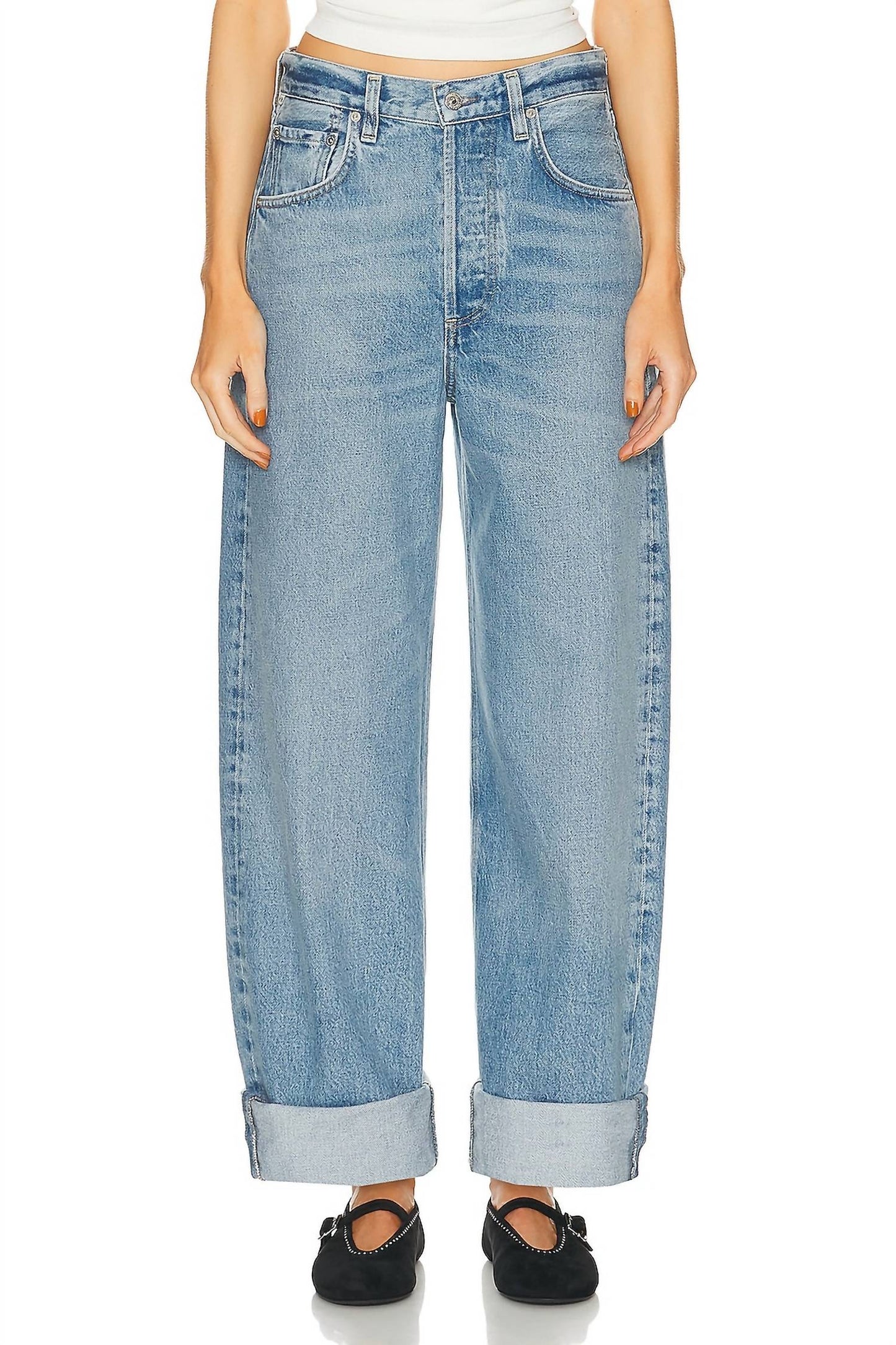 Citizens Of Humanity - Ayla Baggy Cuffed Crop Jean