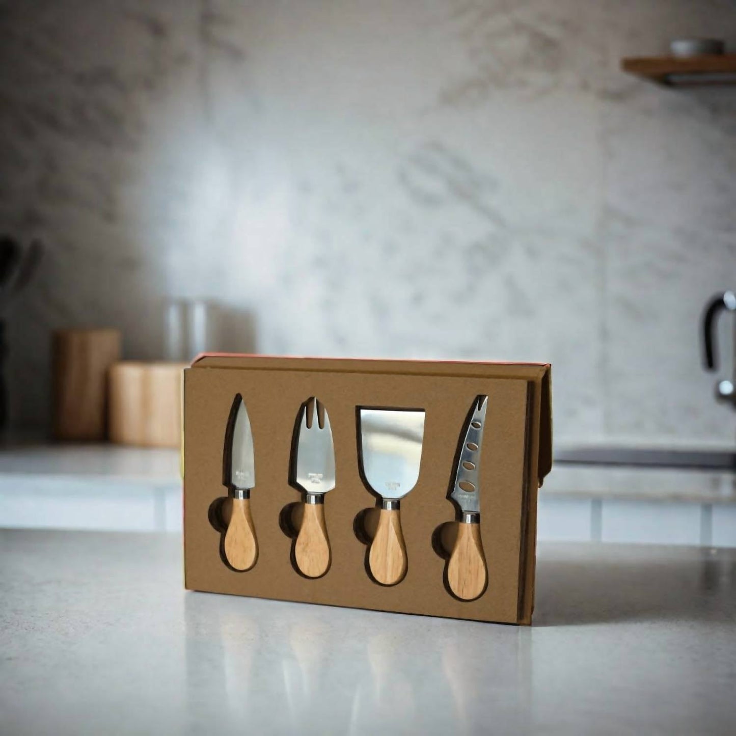 Creative Gifts International - 4-Piece Cheese Serving Set