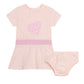 Michael Kors - Girls Logo Print Cotton Dress