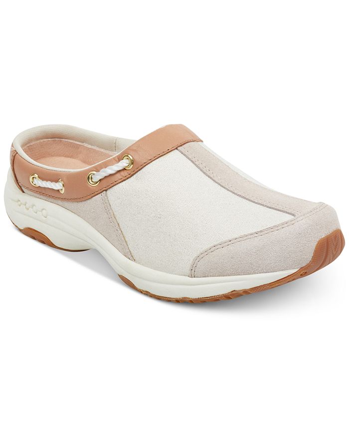 Easy Spirit Women's Travelport Mules Brown Size 8 M