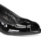Bandolino Women's Peep Toe Wedge Pump Black Size 5.5 M