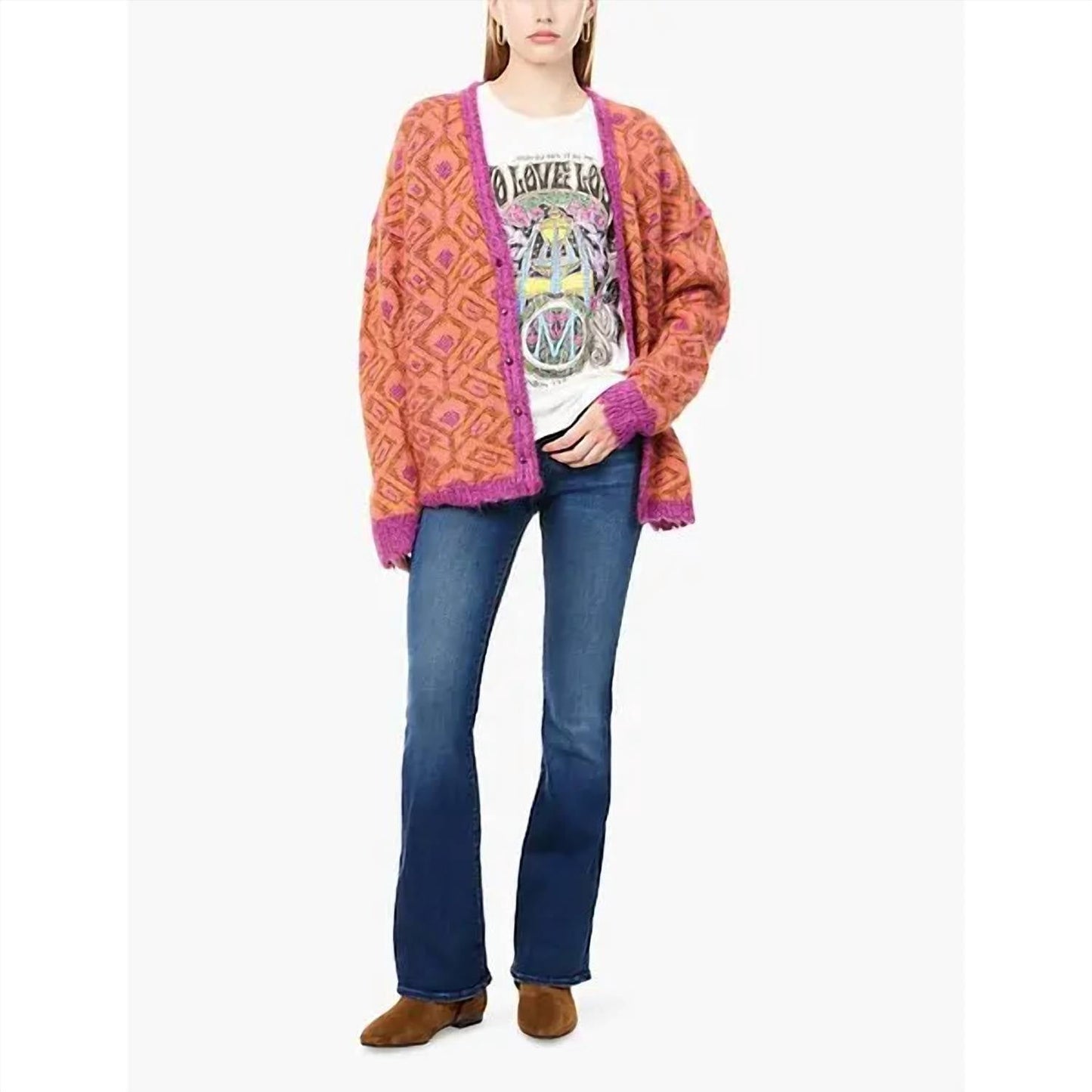 Mother - Double Face Cardigan