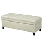 Juliana Storage Ottoman With Birch Legs