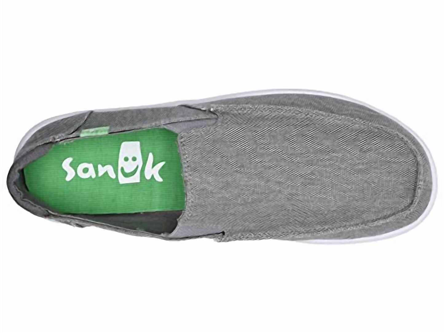 Sanuk - महिलाओं के हाई फाइव स्लिप ऑन कुशन वाले लो टॉप स्नीकर्स