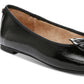 Circus Ny Women's Carmen Bow Ballet Flats Black Size 9 M