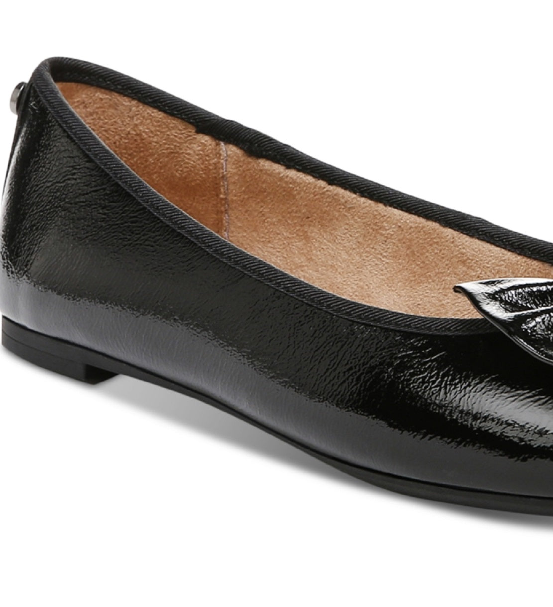 Circus Ny Women's Carmen Bow Ballet Flats Black Size 9 M