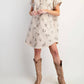 Easel - Western Printed Washed Twill Shirt Dress