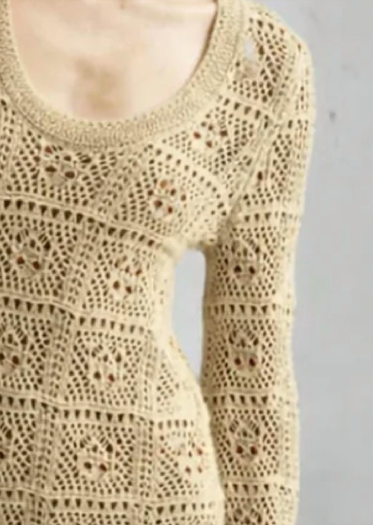 Autumn Cashmere - Patchwork Bell Sleeve Mini Dress