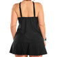 Always For Me - Plus Size Siren Tankini Top with Matching Tankini Bottom