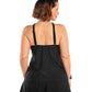 Always For Me - Plus Size Siren Tankini Top with Matching Tankini Bottom