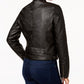 Jou Jou Junior's Faux Leather Jacket Black Size Small
