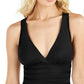 La Blanca Women's Cross Back One Piece Swimsuit Black