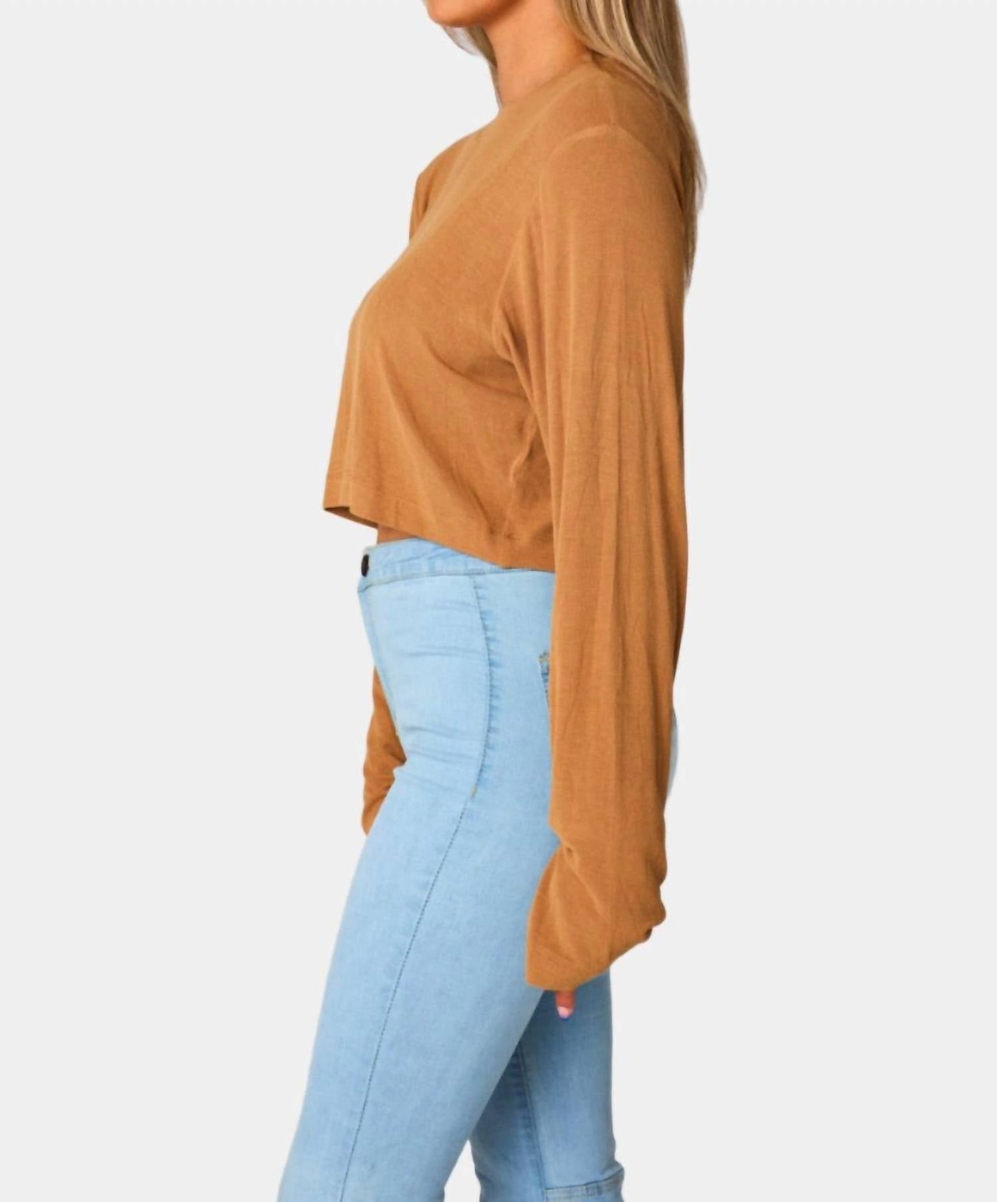 Buddylove - Frannie Long Sleeve Crop Top