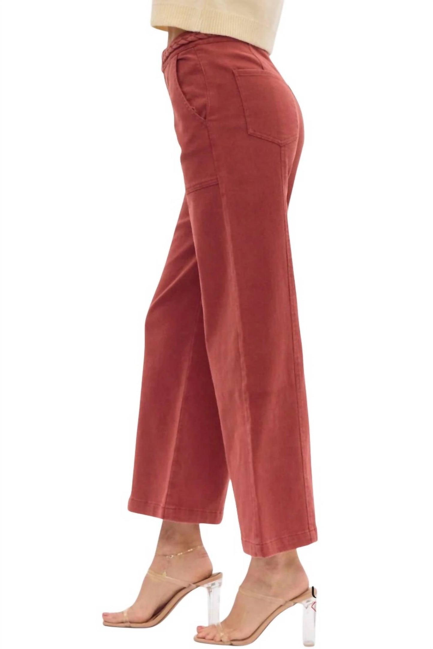 Entro - Gina Braided Detail Pants