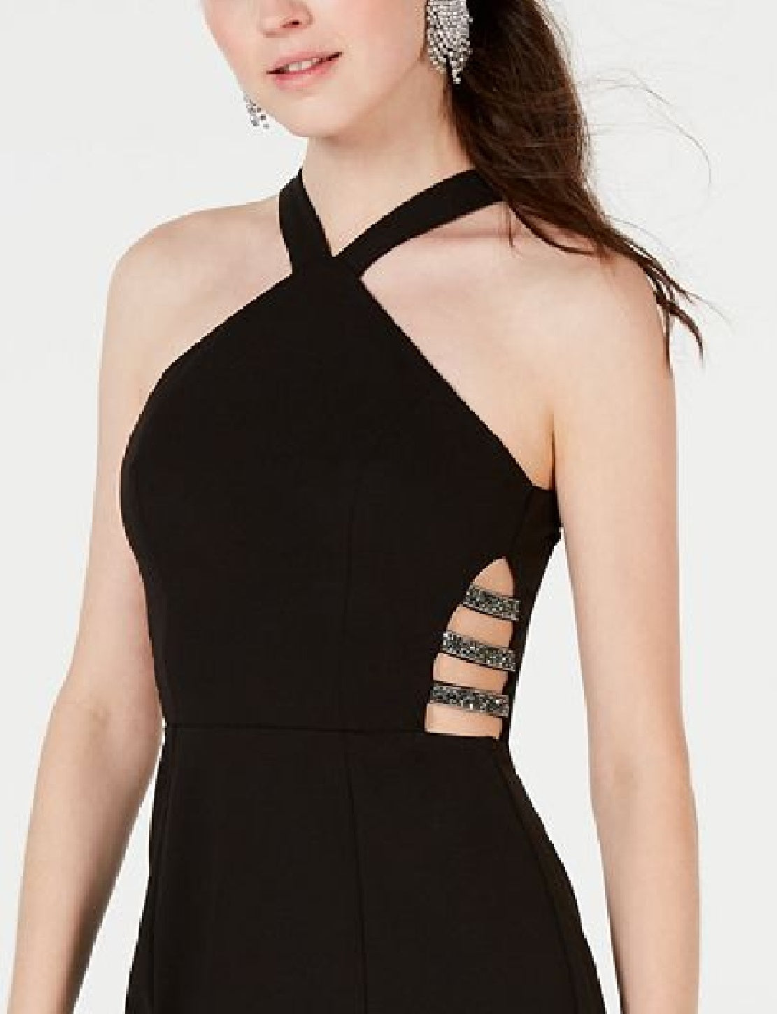 Speechless Women's Sleeveless Mini Dress Black Size 0
