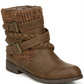 Fergalicious Women's Crunch Booties Shoes Brown Size 10 B