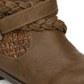 Fergalicious Women's Crunch Booties Shoes Brown Size 10 B