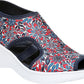 Bzees Women's Dream Sandal Blue Size 7
