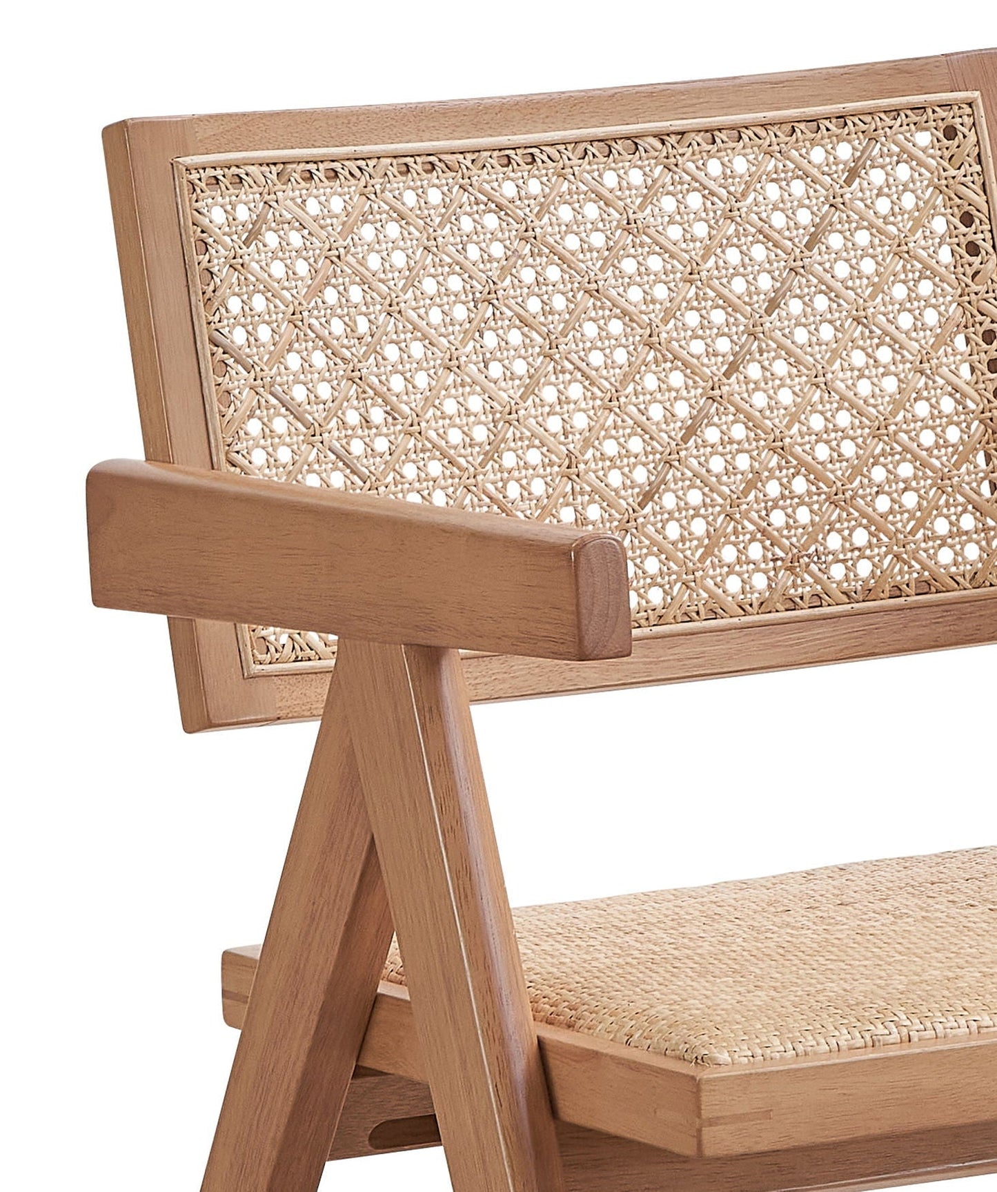 Velentina Rattan Arm Chair (Set of 2) - Natural
