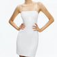 Alice + Olivia - Fifi Faux Leather Mini Dress