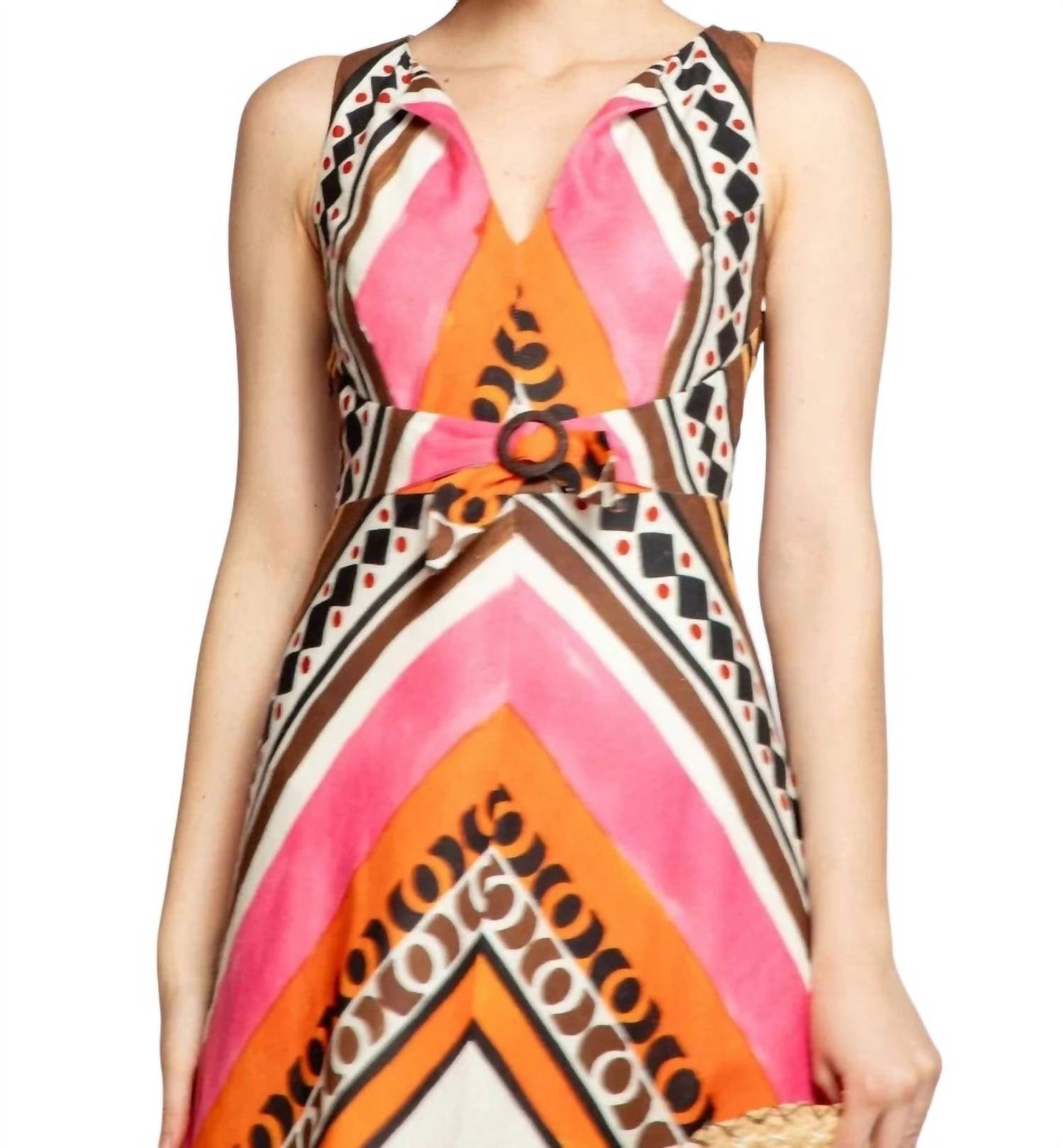ईवा फ्रेंको - डोरसेट स्ट्राइप ड्रेस