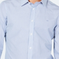 Calvin Klein Men's Bengal Striped Shirt Blue Size Medium