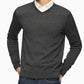 Calvin Klein Men's Merino Wool V Neck Sweater Gray Size X-Small