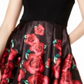 Blondie Nites Junior's Double Strap Fit & Flare Dress -Silver Size 15