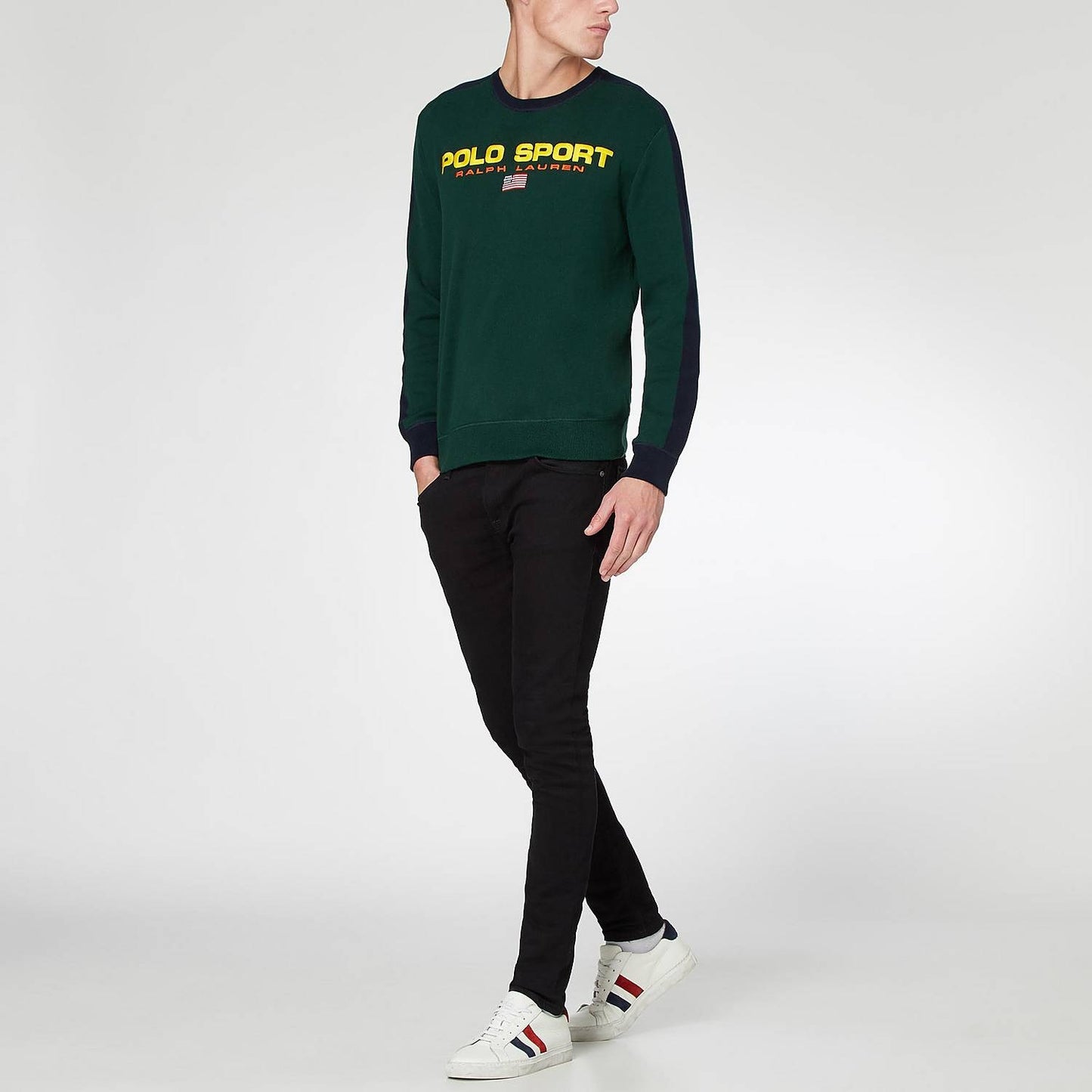 Polo Ralph Lauren Men's Polo Sport Cotton Sweater Green Size XX-Large
