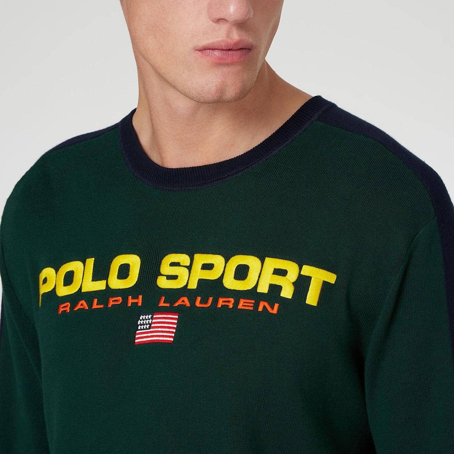 Polo Ralph Lauren Men's Polo Sport Cotton Sweater Green Size XX-Large
