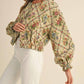 Mable - Floral Bomber Jacket