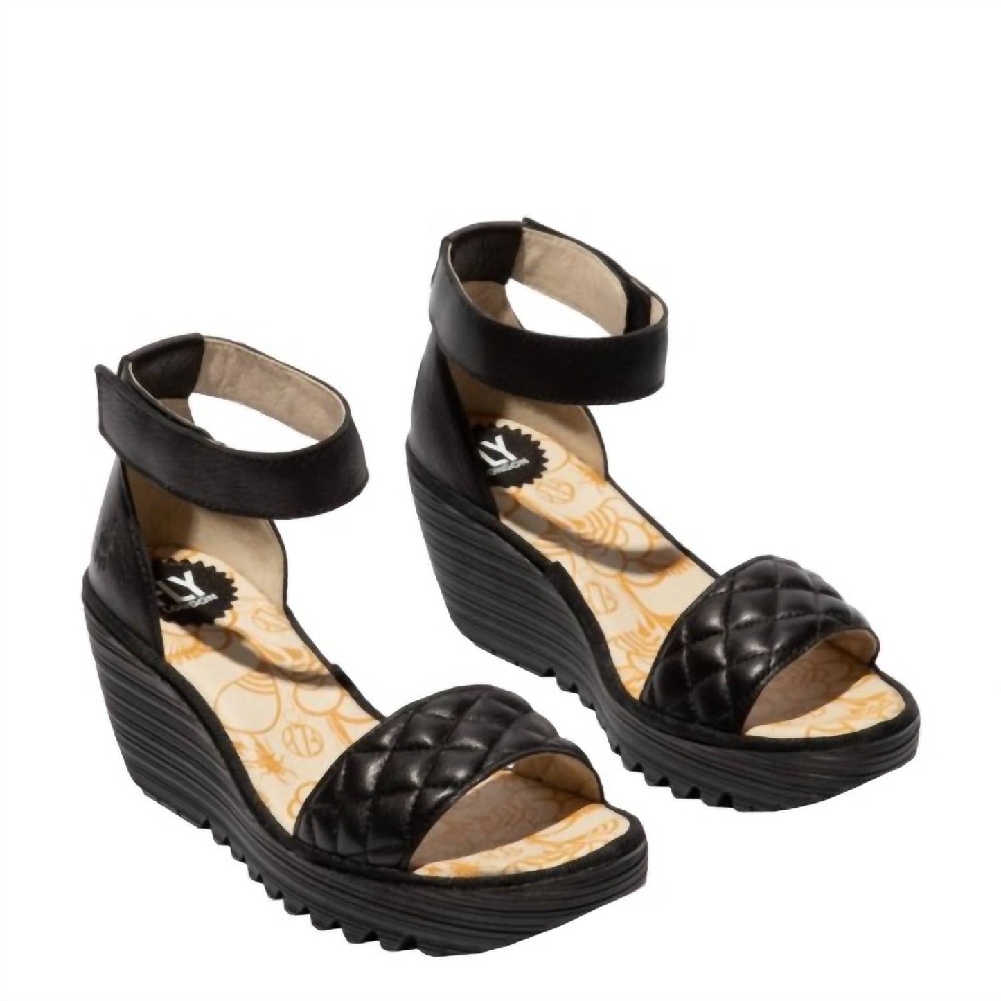 Fly London - Women's Yaru Platform Leather Sandal