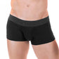 Rounderbum Men's Lift Boxer Trunk Black Size Small