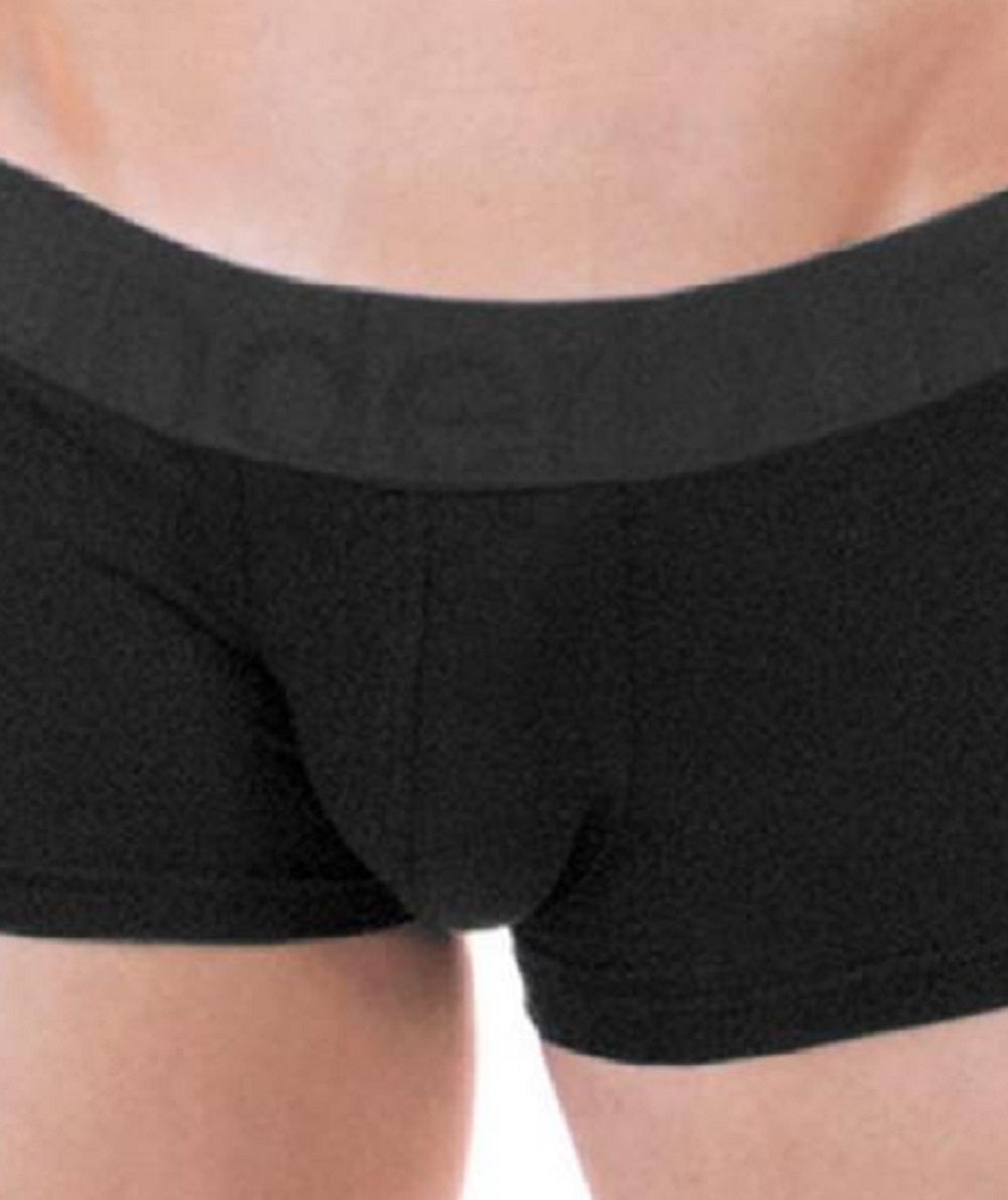 Rounderbum Men's Lift Boxer Trunk Black Size Small