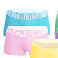 Rounderbum Men's Sweet Days Lift Pack of 5 Trunks Blue Size M