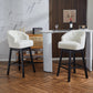360 Degree Rotation Swivel Counter Stools (Set of 2)