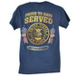 United States US Air Force Proud Veteran Military Short Sleeve Tshirt Tee