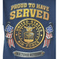United States US Air Force Proud Veteran Military Short Sleeve Tshirt Tee
