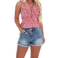 Day + Moon - Liberty Gingham Tie Top
