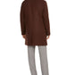 Hugo Boss Men's Migor Slim Fit Twill Overcoat Brown Size 42
