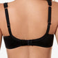 Miraclesuit Women's Twist Front Plunge Bra Bikini Top Swimsuit Black Size 34DDD