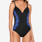 Miraclesuit Women's Tramonto Belle Temptation One Piece Swimsuit Black Size 14