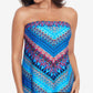 Miraclesuit Women's Casablanca Underwire Bandini Swim Top Blue