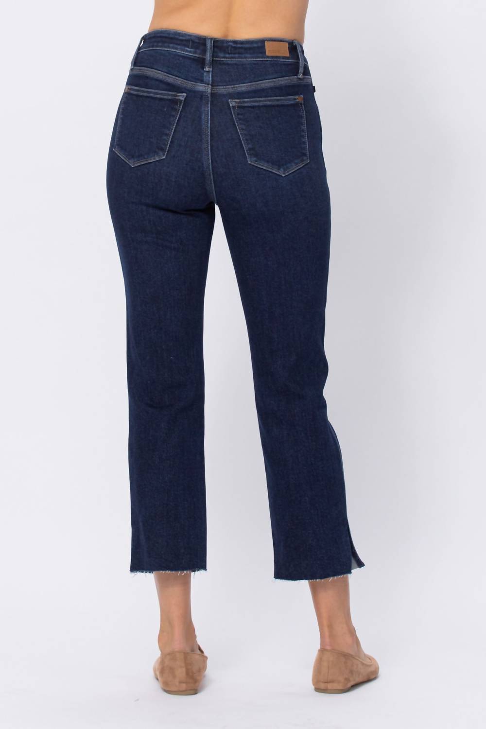 Judy Blue - Hi Waist Cropped Straight Leg