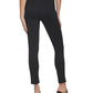 DKNY Women's Front Slip Pull-On Ponte Pants Black Size Medium