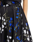 DKNY Women's Belted Midi Wrap Dress Black Size 2