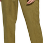 DKNY Women's Faux Suede Tie Front High Waisted Pants Green Size 12