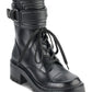 DKNY Women's Basia Combat Boot Black Size 5